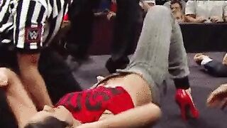 Brie Bella booty crack