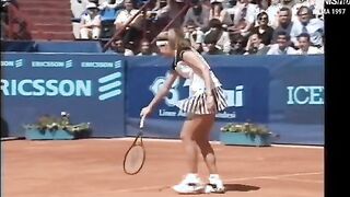 Mary Pierce upskirt