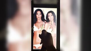 BBC Facial Kourtney Kardashian Megan Fox Tribute