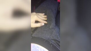 renatinha_trans got horny in her car.