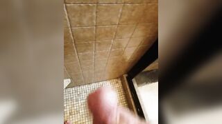 A quick stroke and dump in the shower