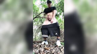 [NEMO] Wanking and cumming outdoors