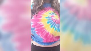 do you like what under my tye dye shirt? [video]
