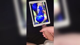 Anyone else love cum tributes? Here’s me blasting a sexy soccer babe