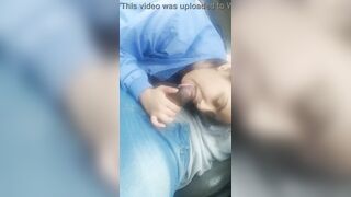 Horny indian nurse sucks bbc in car sloppy toppy
