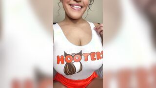 I think my hooters can make you very happy