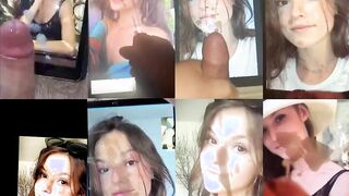 CUMPILATION! 8 cumshots just for this french beauty!