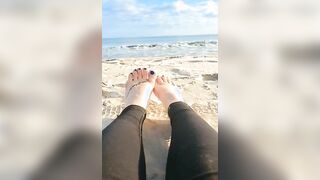 Sandy toes. Wanna see more?