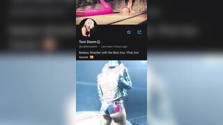 Toni Storm’s new bio: “Phat Ass Aussie”