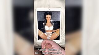 Kristen Hancher Cum Tribute By Me