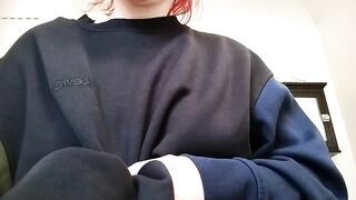 What's under my sweater? (Titty Drop)