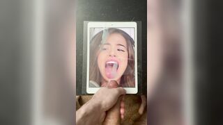 Pokimane opens wide for all my cum