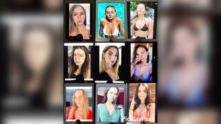 My best cumtributes on french girl. Who received the best load?