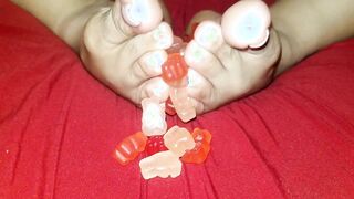Mommys Feet-Flavored Gummy Bears!!! Order your bag today!! ????????????????