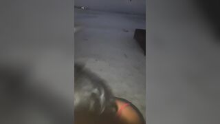 I am enjoying the beach blowjob and she gets to drink cum cocktail.... win-win for both. ????