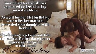 Your daughter gets bred by her mother's bull on her 21st birthday