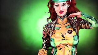 Rogue (Bodypaint) [Xmen] by KayPikeFashion