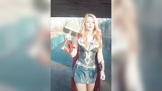 laneyfeni as Lady Thor