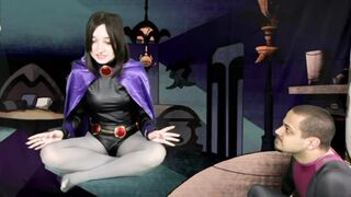 Teen Titans: Raven Wedgie