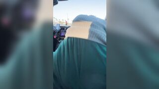 Just a snippet of some broad daylight movie theatre parking lot sex [00:04]