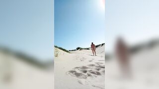 Short walk through the dunes