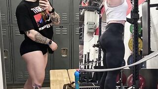 Natasha Aughey - I’ve always been a fan. And she DL and squats some serious weight. Strong and sexy.