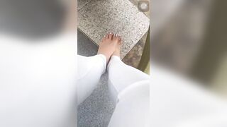 @joliefeet57 was live with her cute pedicure from Saturday!!