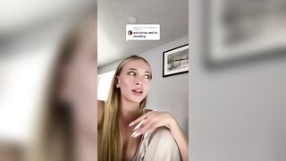 Cleavage from new tiktok ????