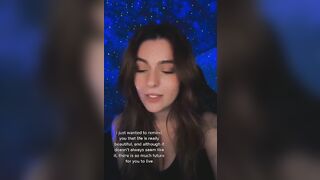 Following my earlier post about her Twitch. About every 3rd stream, she will just with us fans for nearly two hours. Some encouragement after some discussion that was had. She usually streams Sunday, Tuesday, and Thursday at 8pm CST (9pm EDT/1am GMT)