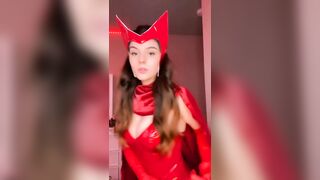 Classic Scarlet Witch dice roll