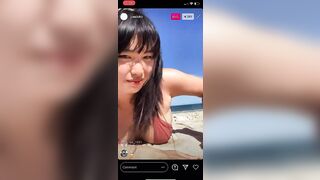 Beach ???? - Instagram live video - January 4, 2021