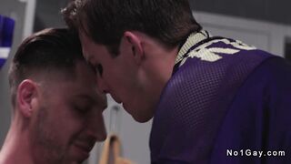 Football palyer and custodian gay anal sex