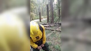 real wildfire worker